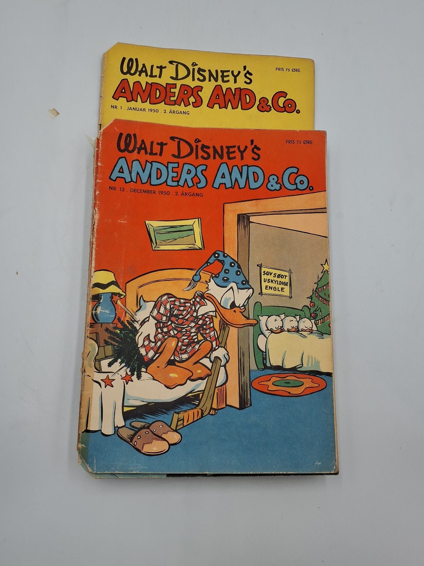 Anders And serie 1950 komplet